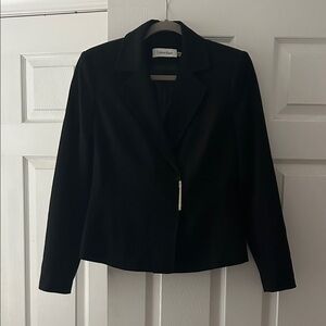 Calvin Klein Women's Classic Black Suit Jacket